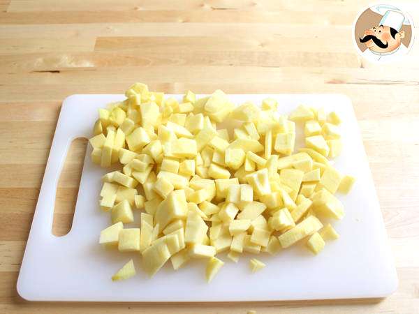 Elmalı ve tarçınlı crumble - Hazırlık adım 2