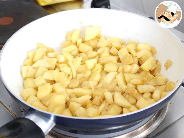 Elmalı ve tarçınlı crumble - Hazırlık adım 3