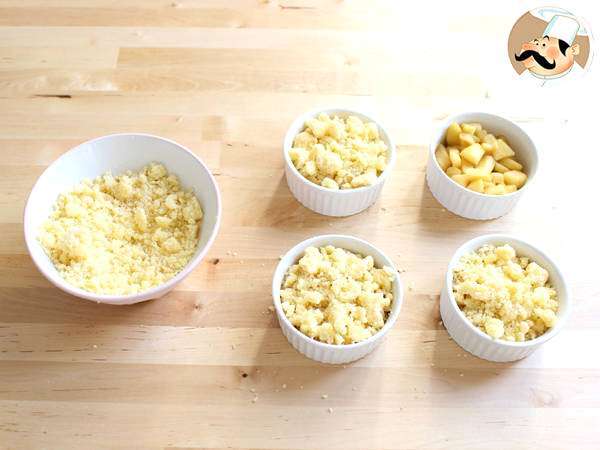 Elmalı ve tarçınlı crumble - Hazırlık adım 5