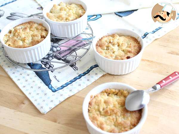 Elmalı ve tarçınlı crumble - Hazırlık adım 6