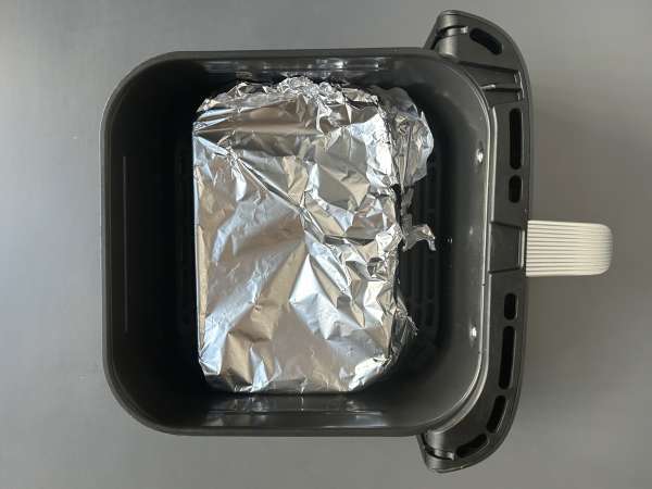 Air Fryer’da Dauphinois usulü balkabağı grateni - Hazırlık adım 6
