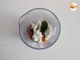 Burrata ve çeri domatesli kremalı makarna - Hazırlık adım 4