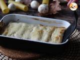 Cannelloni mantarı ve sosis - Hazırlık adım 13