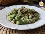 Mantar soslu bezelye gnocchi - Hazırlık adım 10