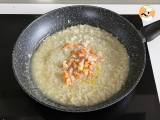 Karides ve limonlu risotto, zarif ve kolay bir ilk yemek - Hazırlık adım 6