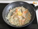 Karides ve limonlu risotto, zarif ve kolay bir ilk yemek - Hazırlık adım 7