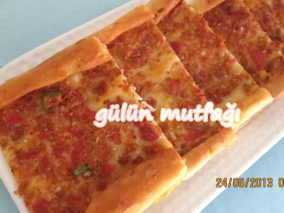 AÇIK KIYMALI PİDE