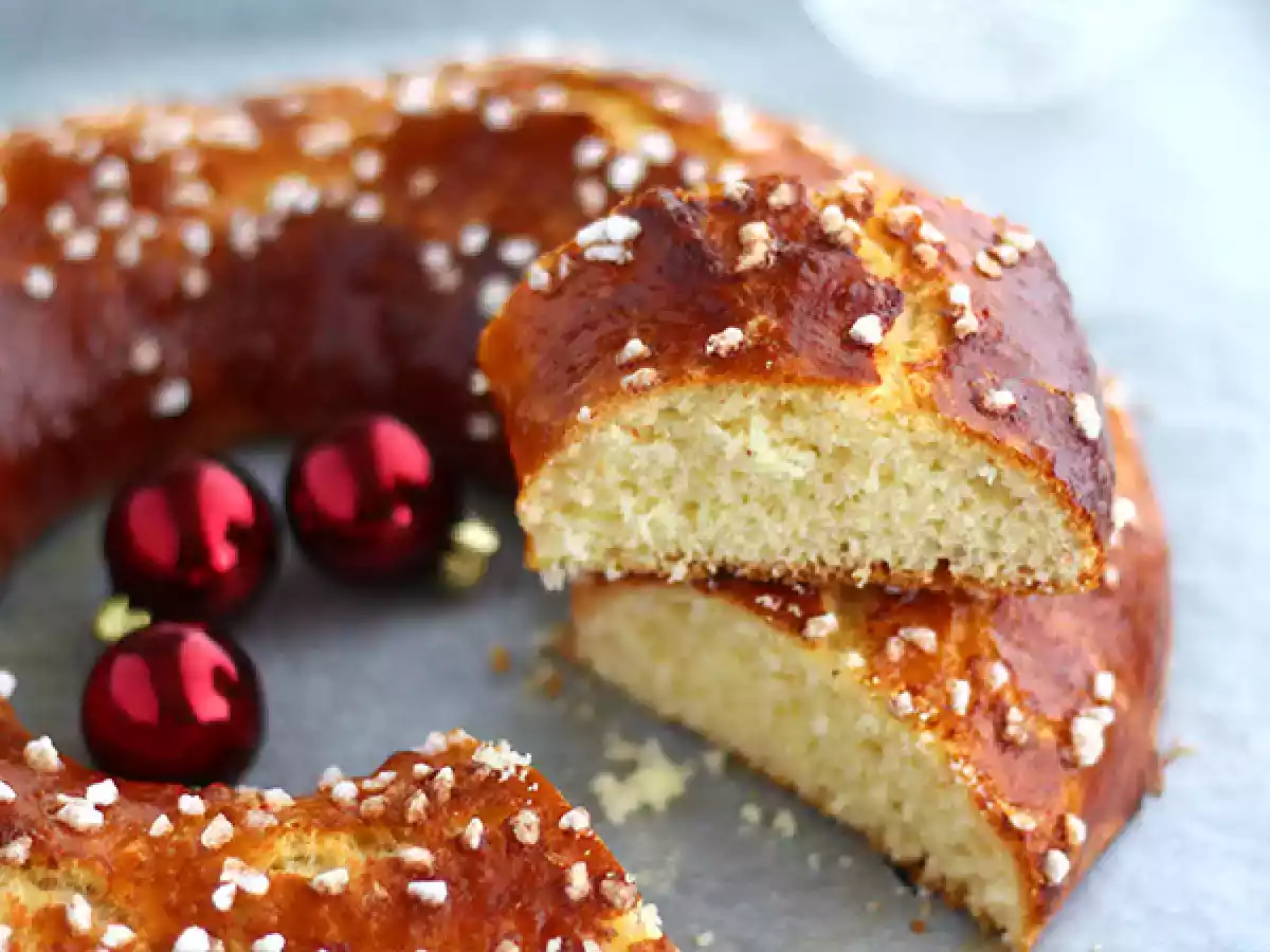 Adım adım Brioche des rois - fotoğraf 2