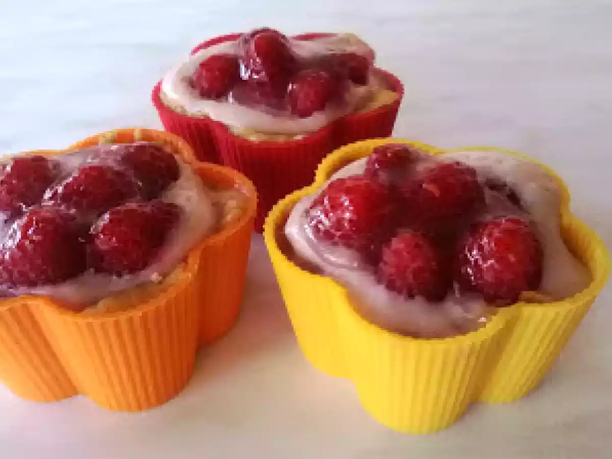 Ahududulu cupcake- Ahududulu Tart