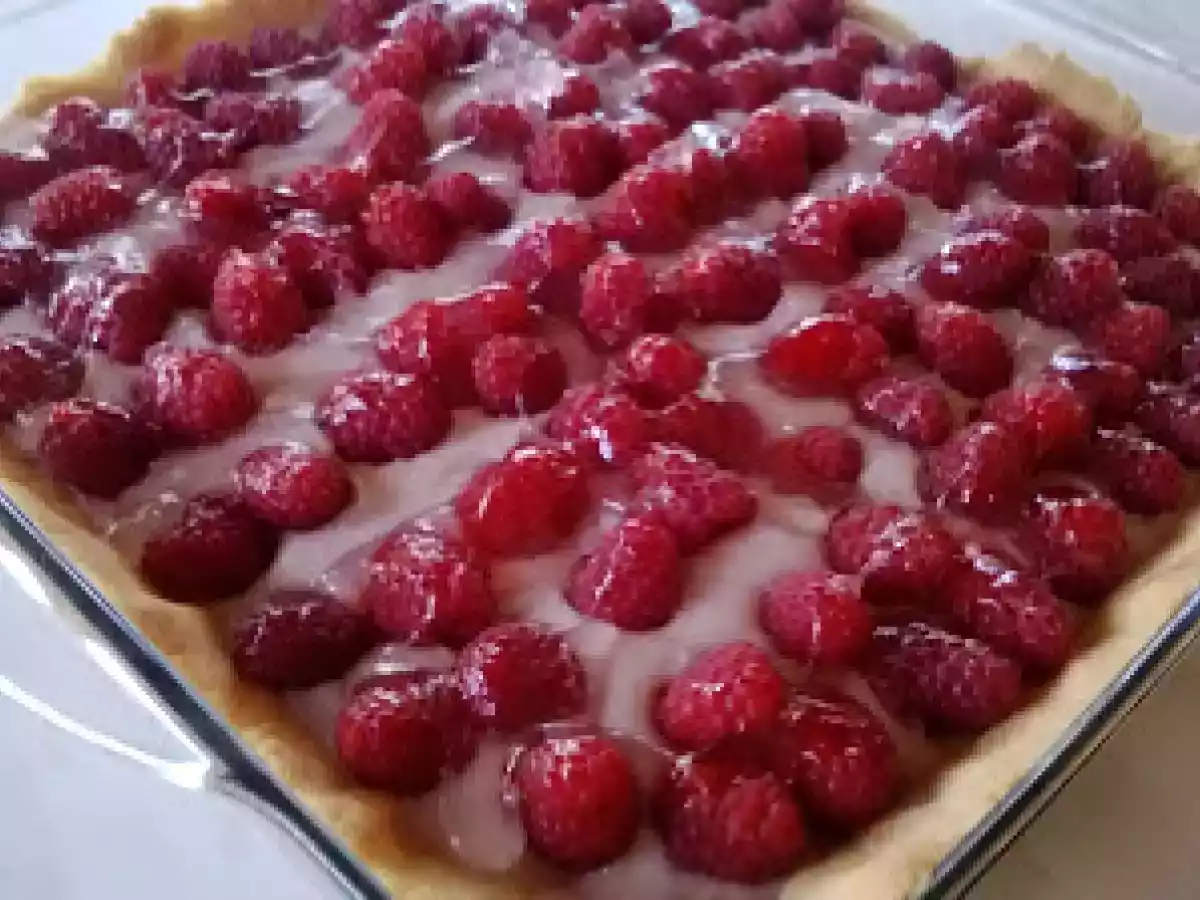Ahududulu cupcake- Ahududulu Tart - fotoğraf 2