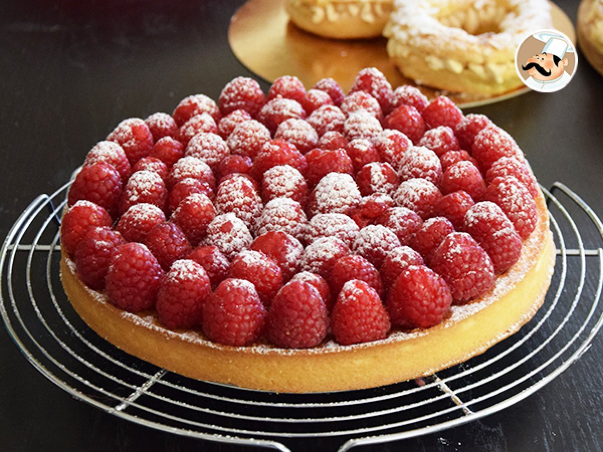 Ahududulu tart (hızlı ve kolay)