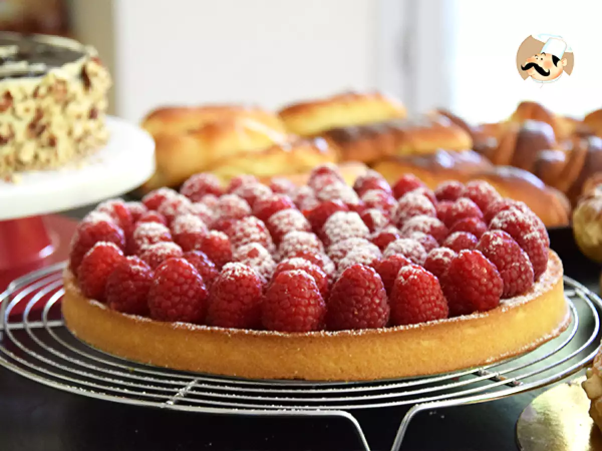 Ahududulu tart (hızlı ve kolay) - fotoğraf 2