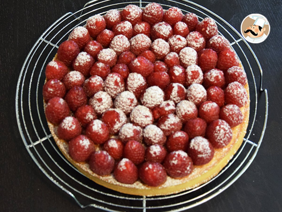 Ahududulu tart (hızlı ve kolay) - fotoğraf 3