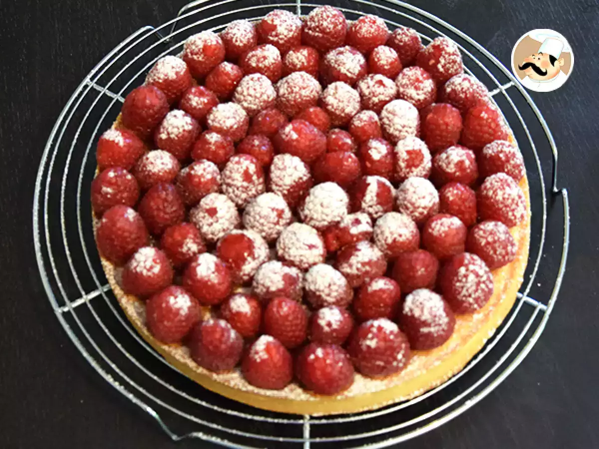 Ahududulu tart (hızlı ve kolay) - fotoğraf 3