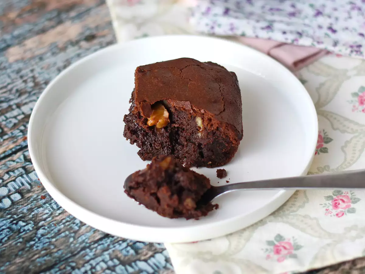 Air fryer’da çikolatalı cevizli brownie - fotoğraf 2