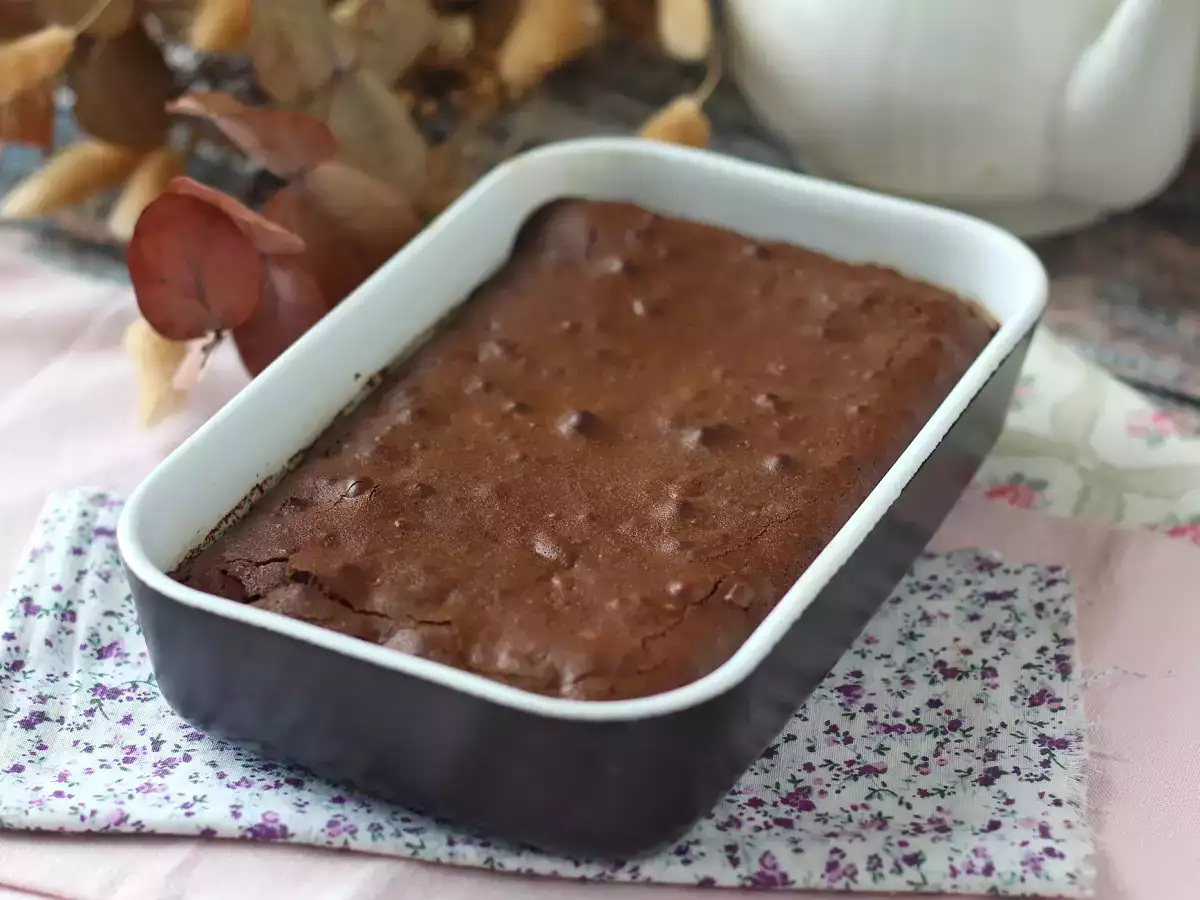 Air fryer’da çikolatalı cevizli brownie - fotoğraf 6