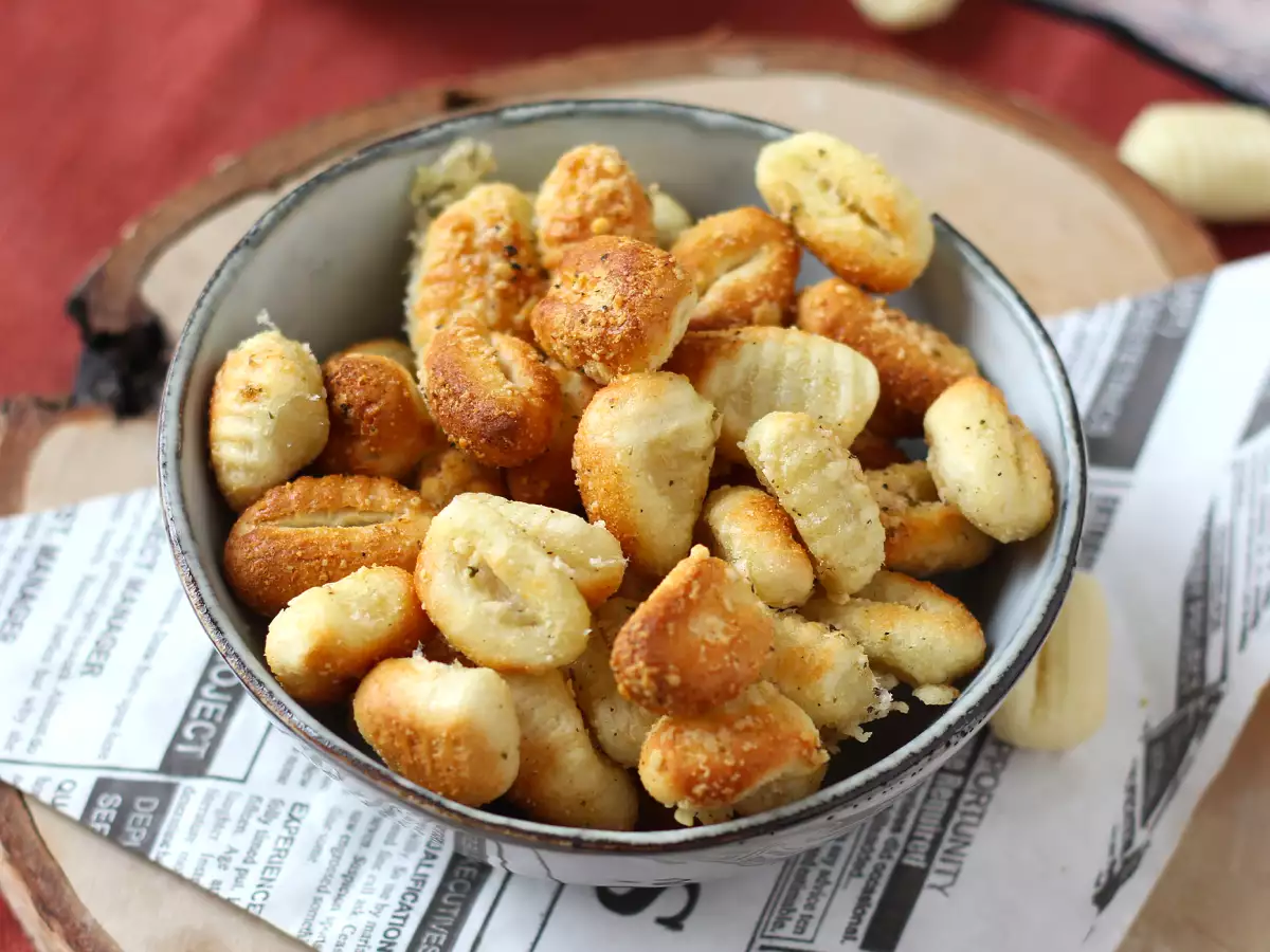 Air Fryer'da Çıtır Parmesanlı Gnocchi - fotoğraf 5