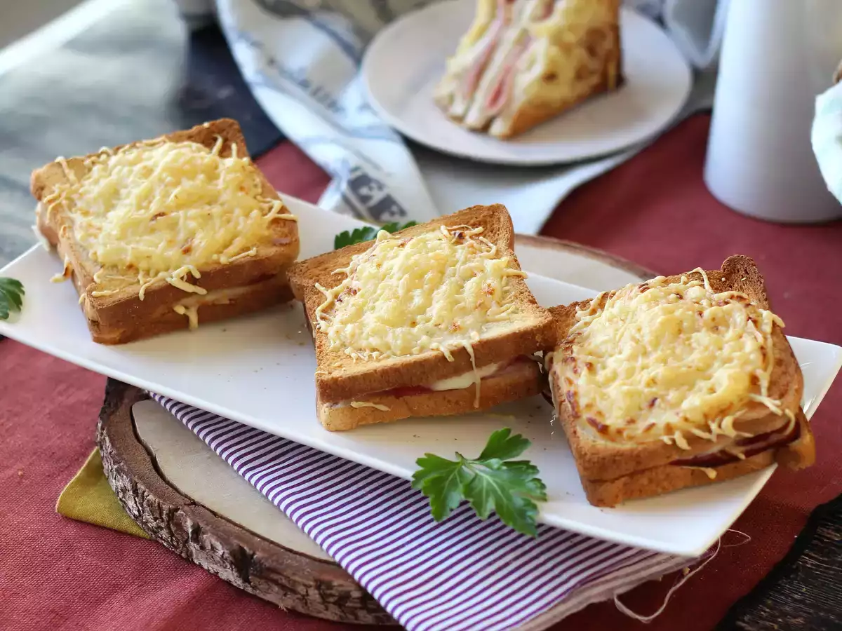 Air Fryer’da Croque-Monsieur Tarifi