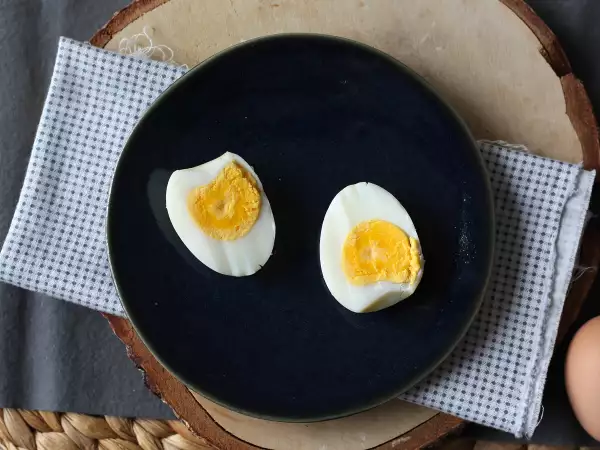 Tarif Air fryer’da haşlanmış yumurta
