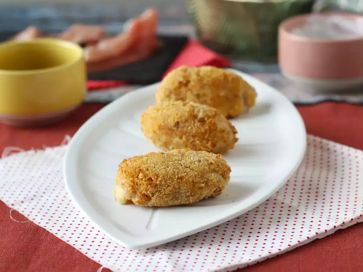 Air Fryer’da jambonlu kroket: Az yağla, her zamanki kadar çıtır! - fotoğraf 2