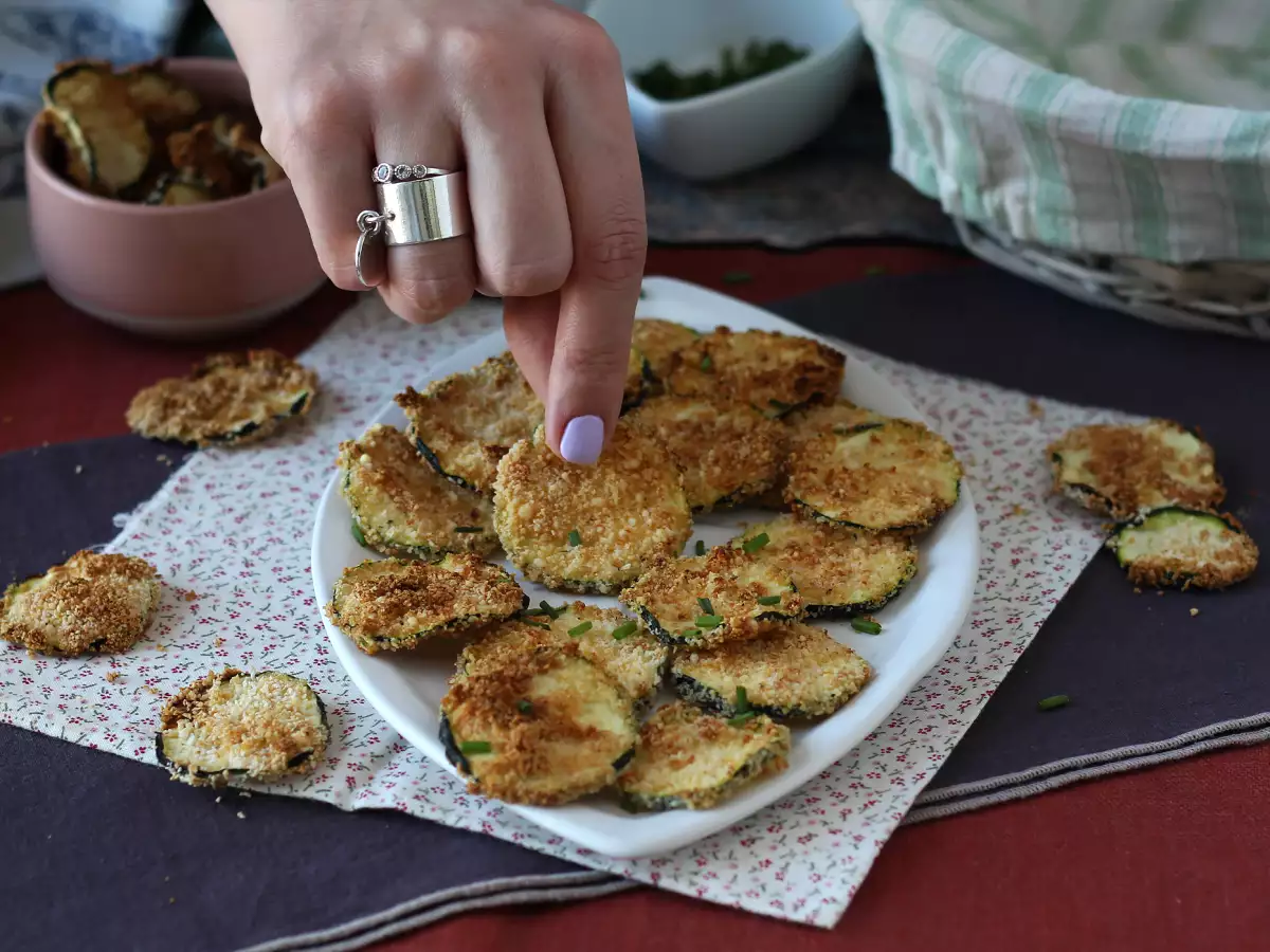 Air Fryer’da Kabak Cipsi - fotoğraf 3