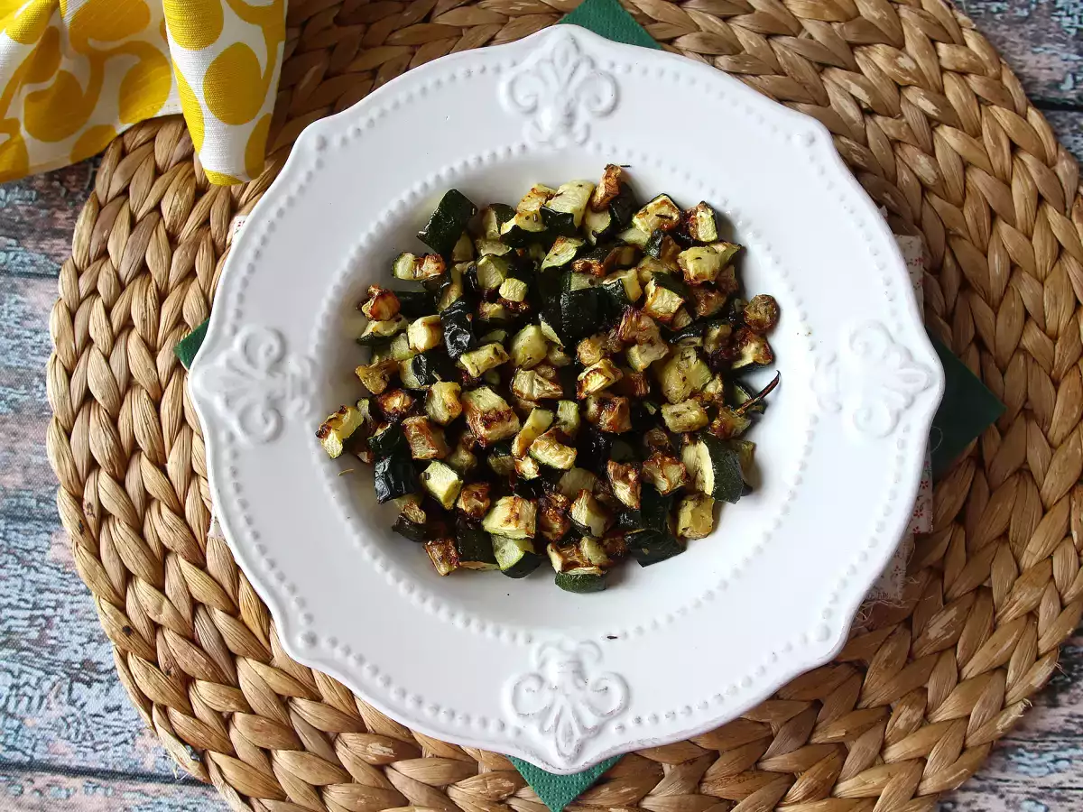 Air Fryer'da kabak nasıl pişirilir? - fotoğraf 3