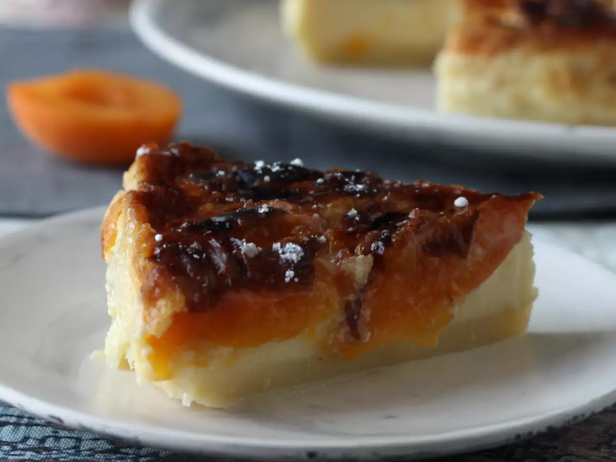 Air Fryer'da Kayısılı Clafoutis - fotoğraf 2