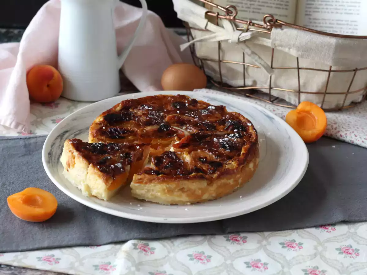 Air Fryer'da Kayısılı Clafoutis - fotoğraf 3