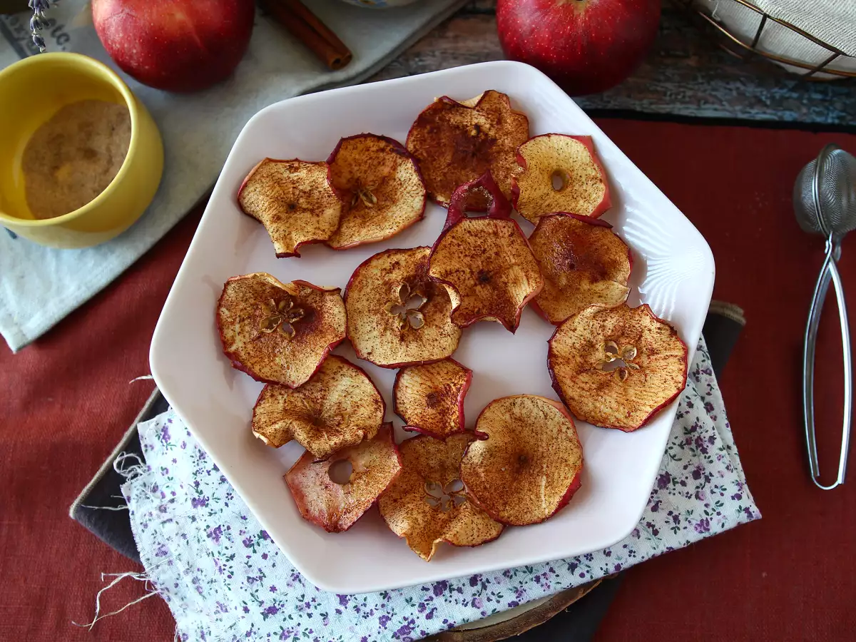 Air Fryer'da Tarçınlı Elma Cipsi Tarifi - fotoğraf 7