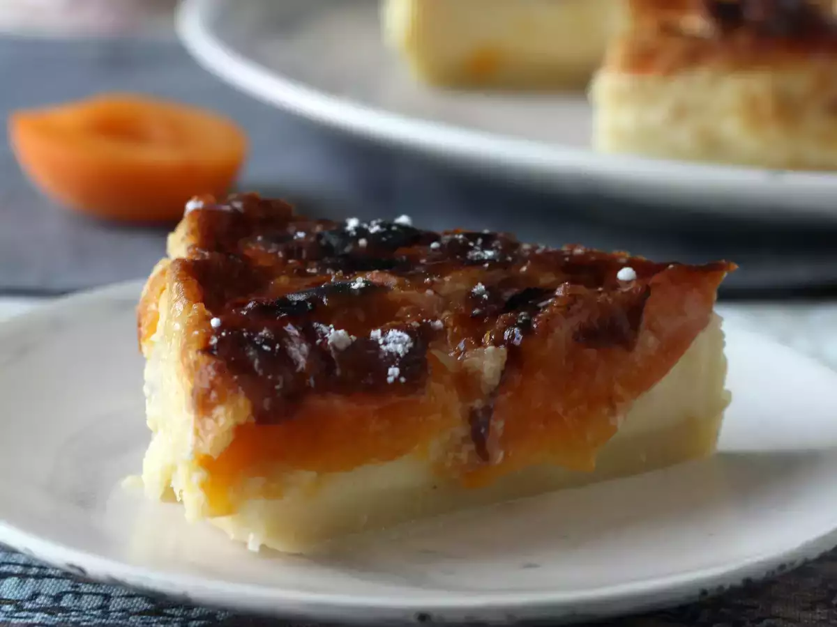 Air Fryer ile kayısılı clafoutis - fotoğraf 2