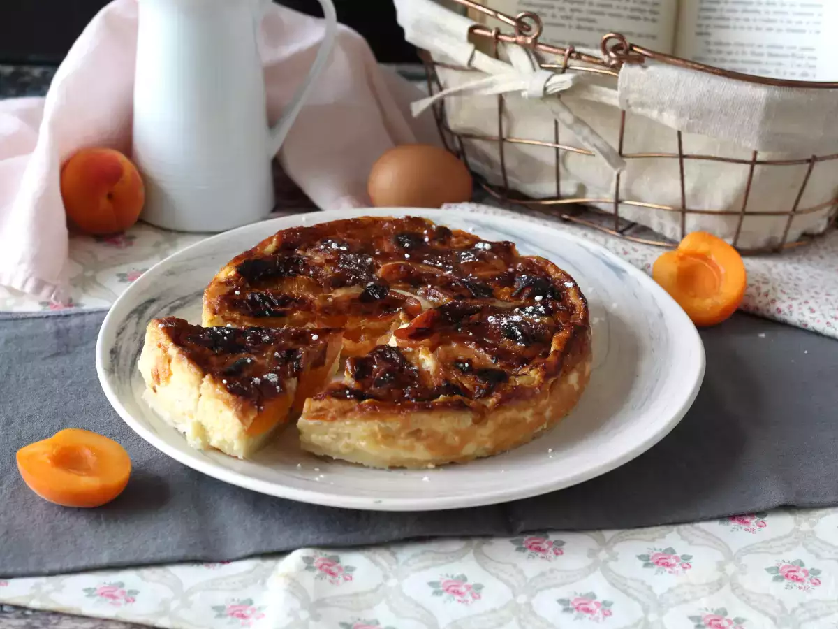 Air Fryer ile kayısılı clafoutis - fotoğraf 3