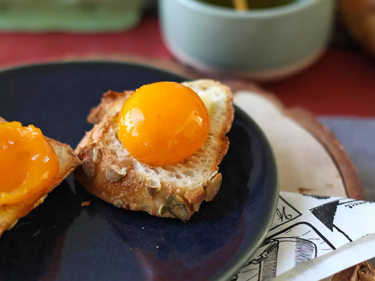 Air Fryer sürülmüş şekerlenmiş yumurta sarısı - fotoğraf 4