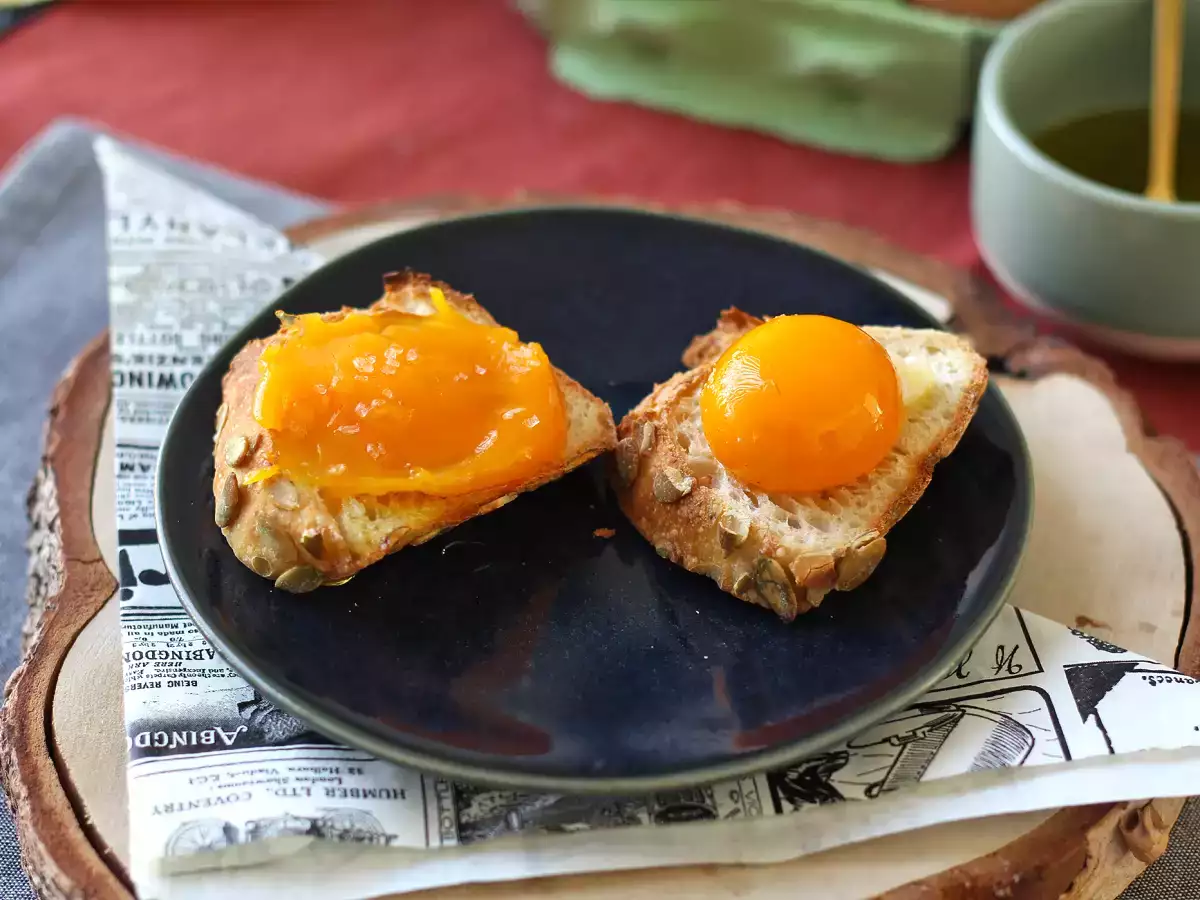 Air Fryer sürülmüş şekerlenmiş yumurta sarısı - fotoğraf 6