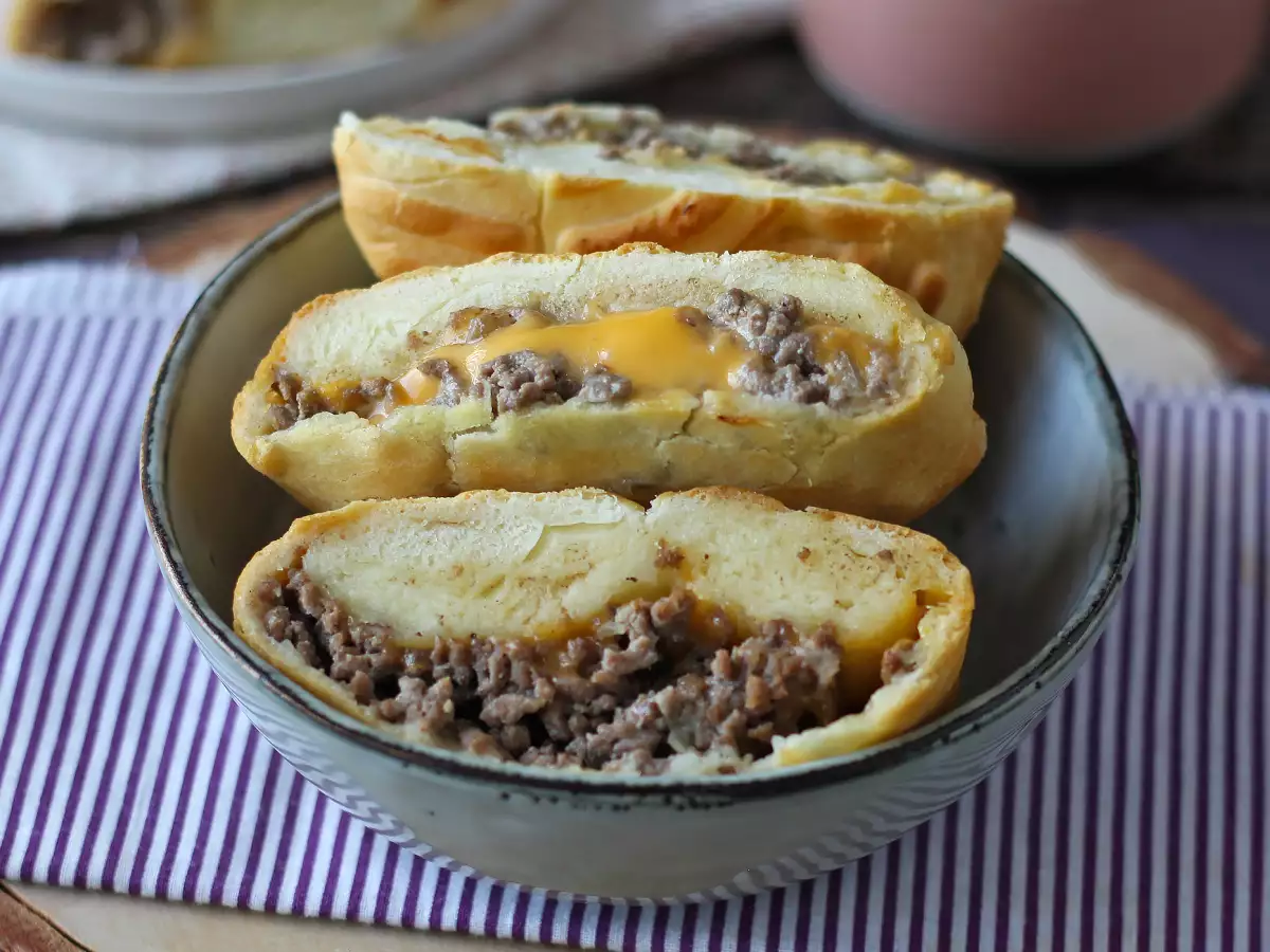 Airfryer’da burger poğaçası: hızlı ve lezzetli bir akşam yemeği - fotoğraf 5