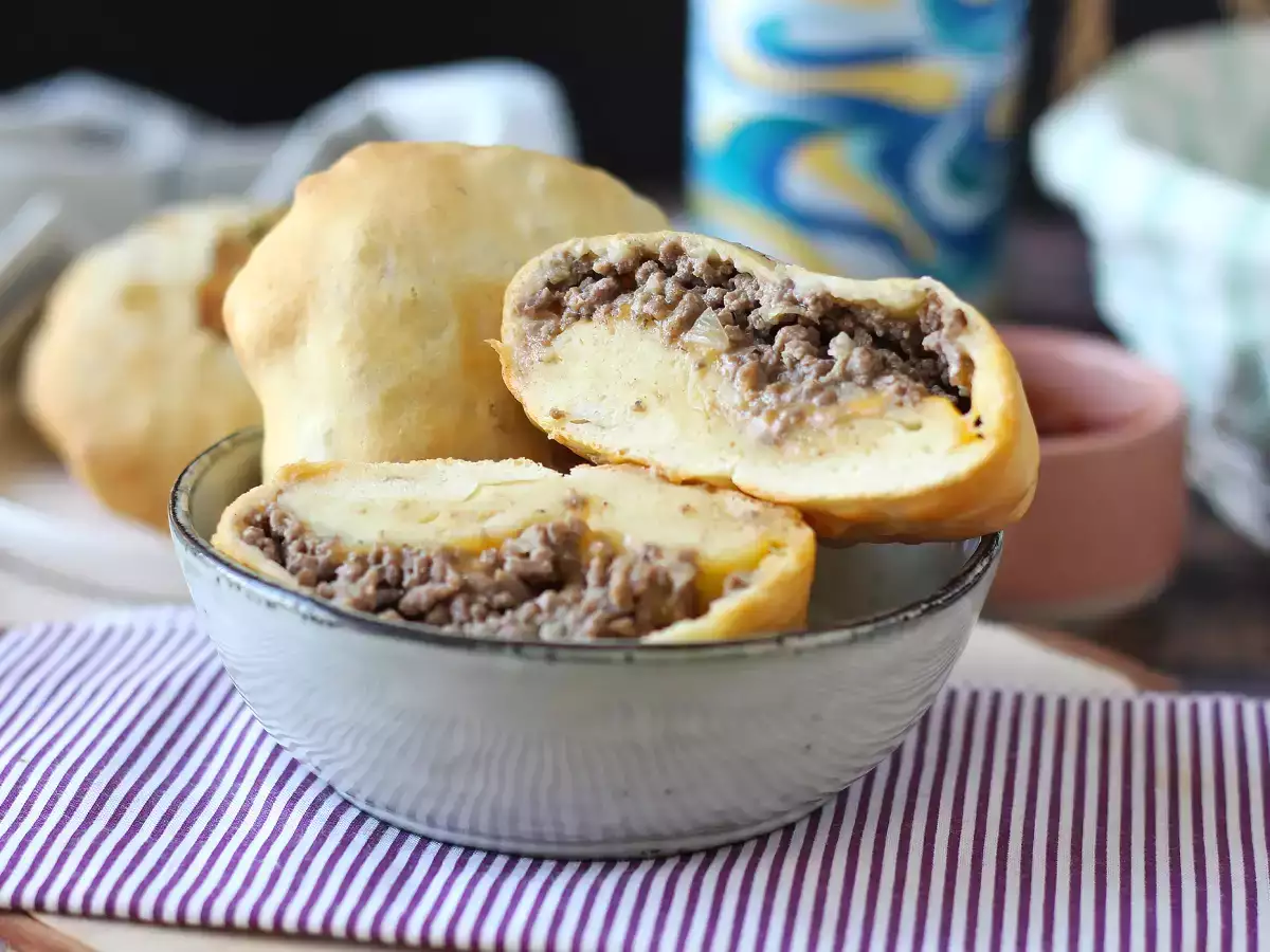 Airfryer’da burger poğaçası: hızlı ve lezzetli bir akşam yemeği - fotoğraf 7