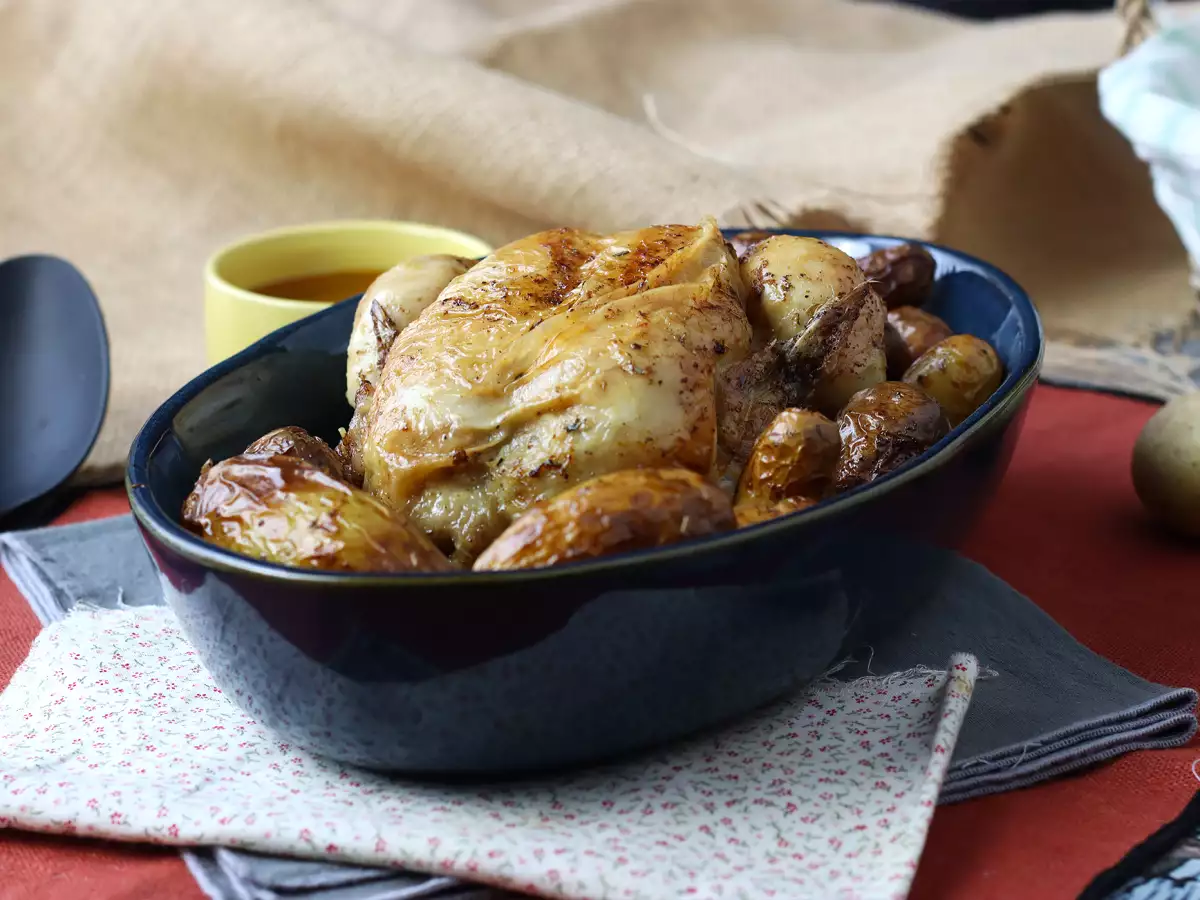 Airfryer'da bütün kızarmış tavuk nasıl yapılır? - fotoğraf 3