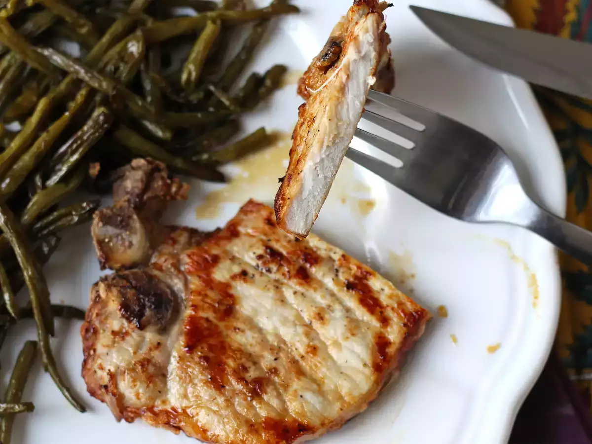 Airfryer'da domuz pirzolası nasıl pişirilir? - fotoğraf 4