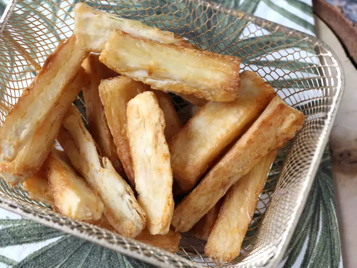 Airfryer’da manyok kızartması: çıtır ve sağlıklı bir atıştırmalık - fotoğraf 2
