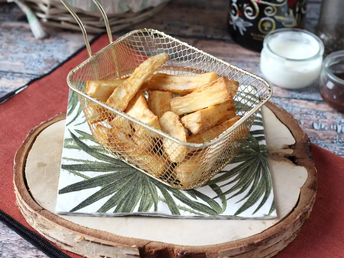 Airfryer’da manyok kızartması: çıtır ve sağlıklı bir atıştırmalık - fotoğraf 5