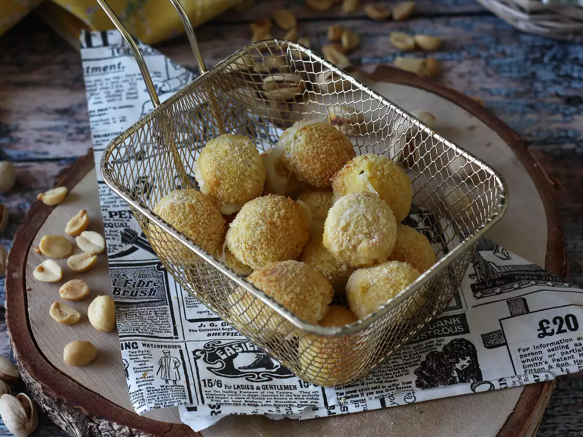Airfryer’da Mini Mozzarella