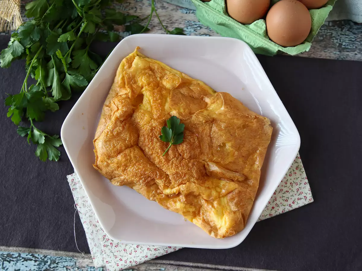 Airfryer'da omlet: Mutfağı kirletmeden hazırlayabileceğiniz hafif bir tarif! - fotoğraf 5