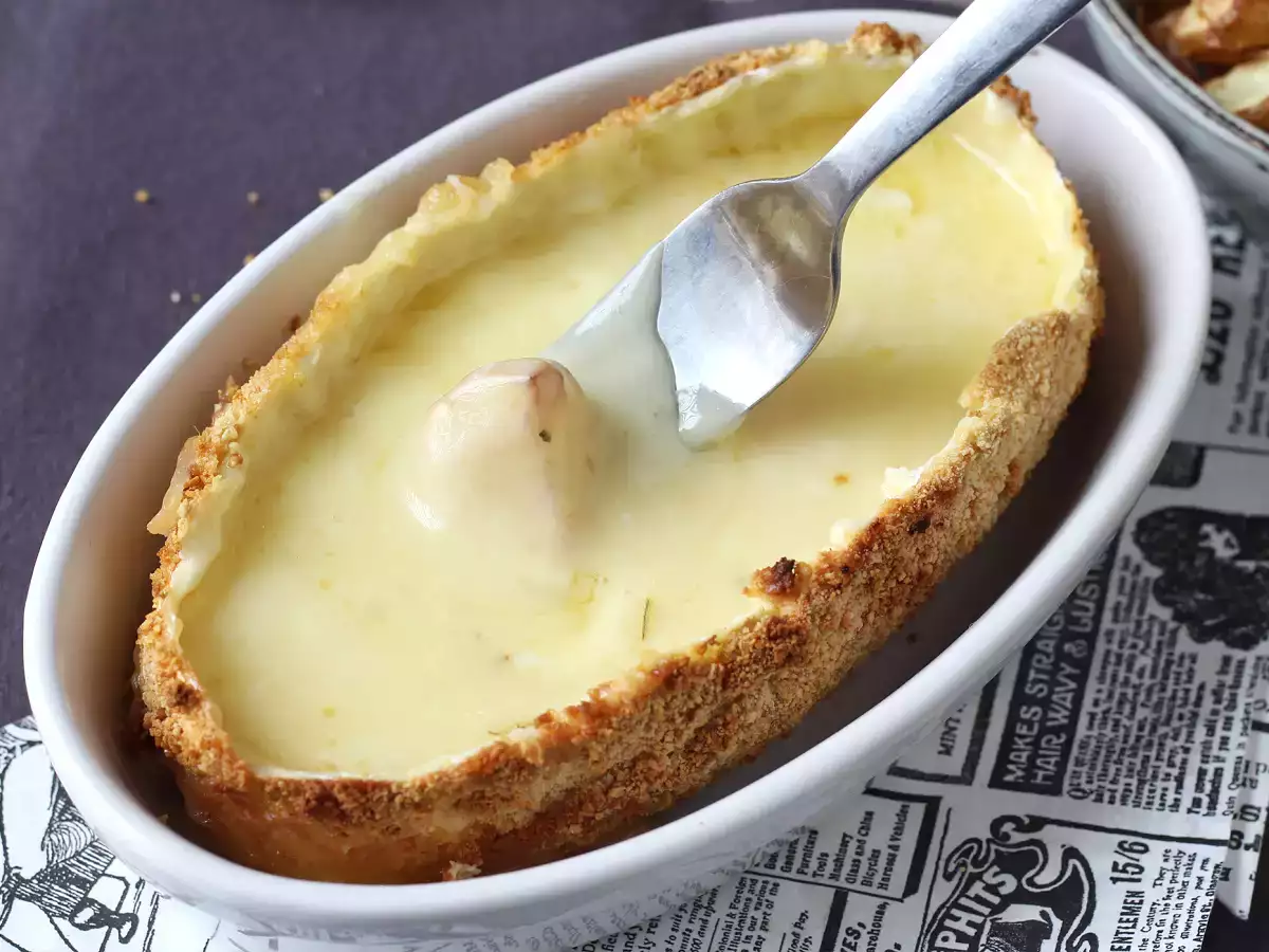 Airfryer’da Pane Caprice des Dieux Peyniri ve Baby Patates - fotoğraf 3