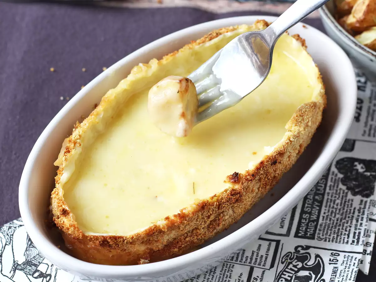 Airfryer’da Pane Caprice des Dieux Peyniri ve Baby Patates - fotoğraf 4