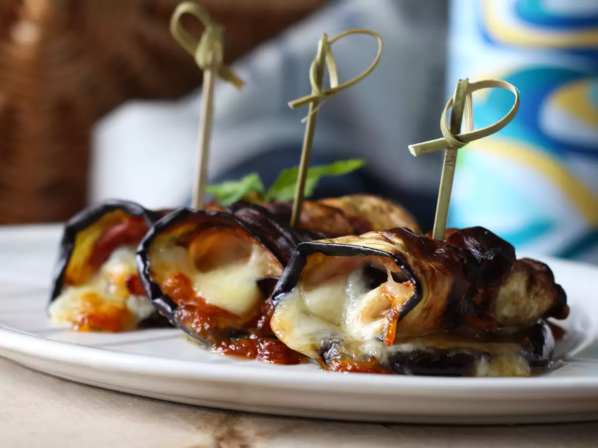 Airfryer'da Patlıcan Ruloları - fotoğraf 2