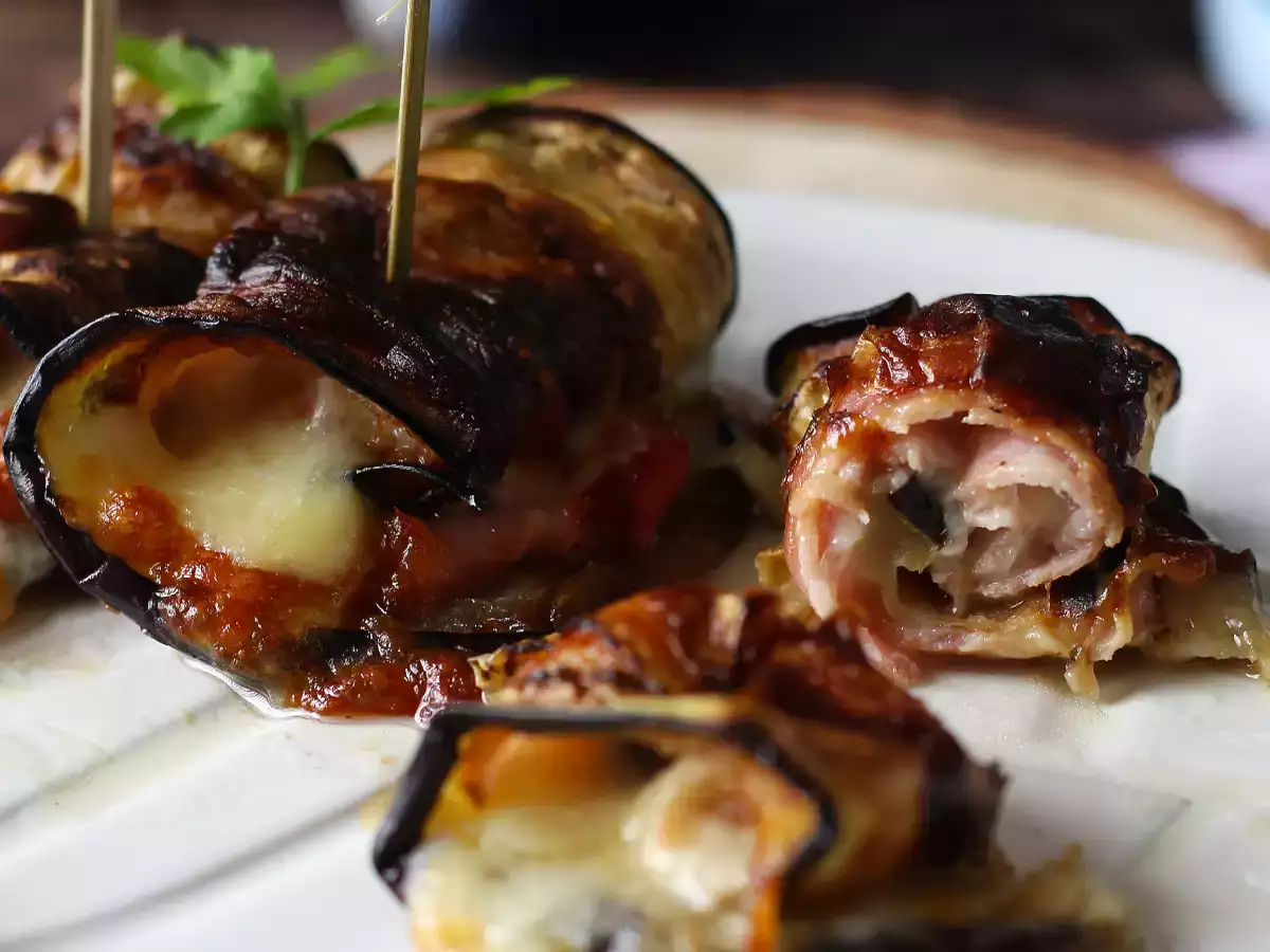Airfryer'da Patlıcan Ruloları - fotoğraf 6