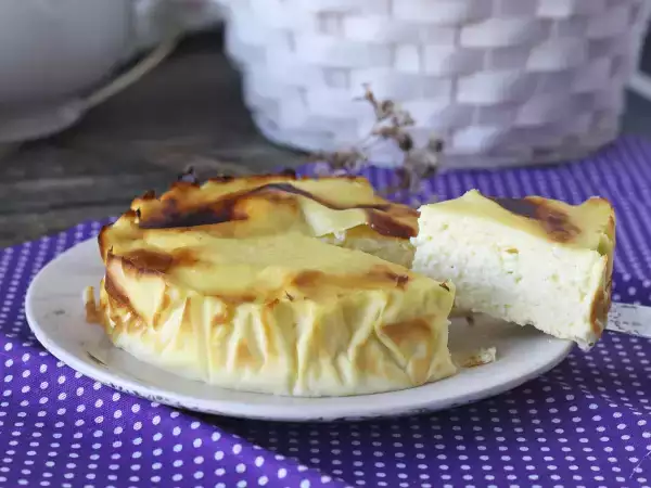 Tarif Airfryer'da sağlıklı cheesecake