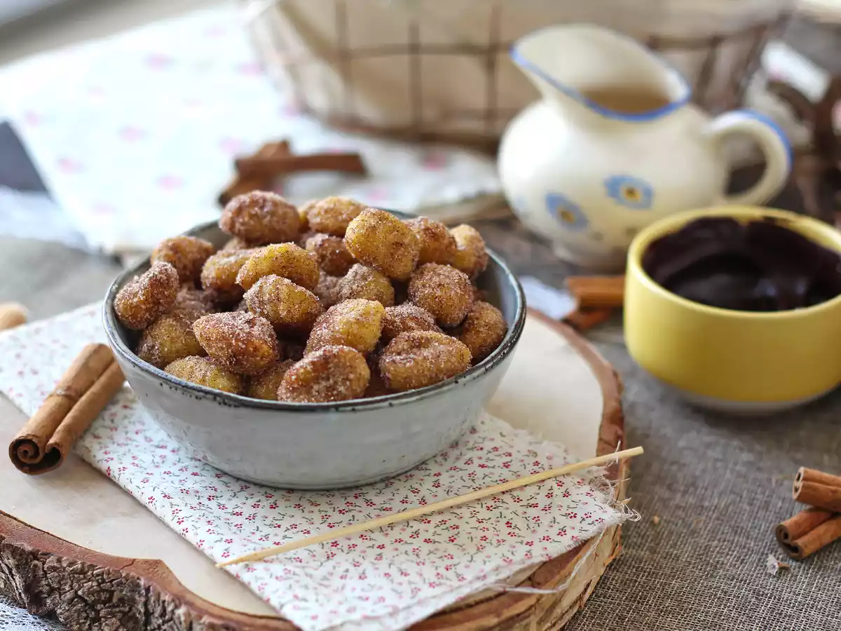 Airfryer ile Gnocchi: tadını çıkarmak için tarçınlı bir tatlı tarifi!