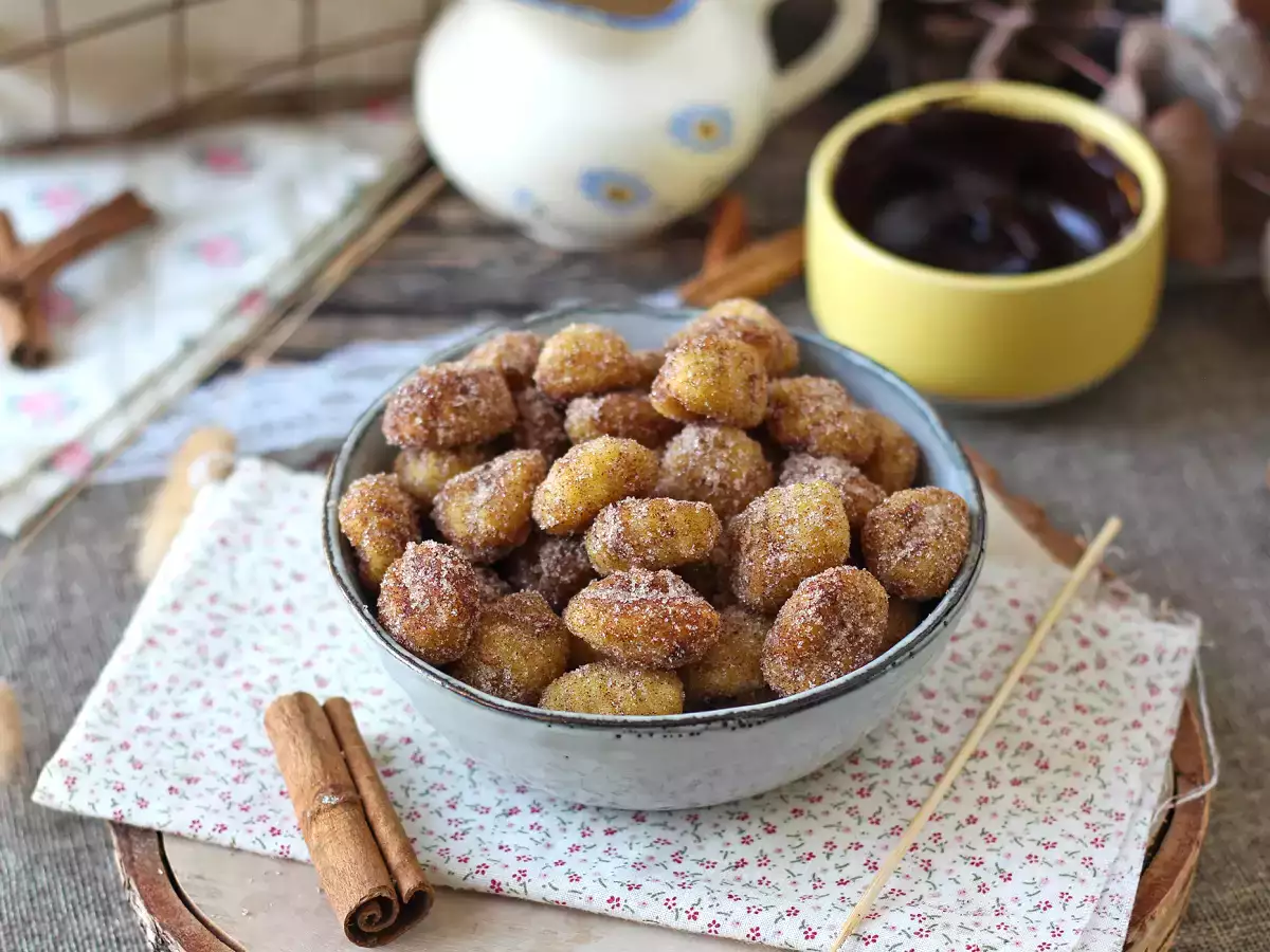 Airfryer ile Gnocchi: tadını çıkarmak için tarçınlı bir tatlı tarifi! - fotoğraf 2