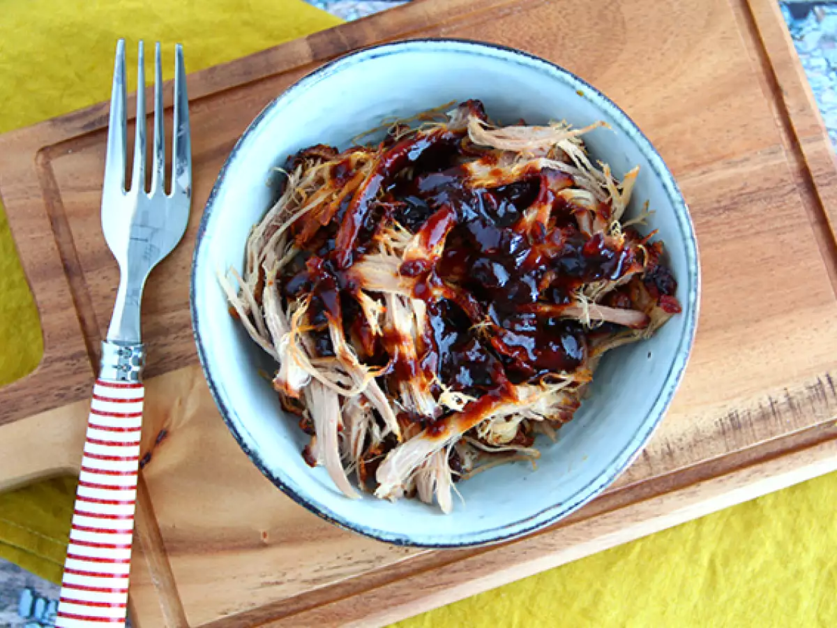 Amerikan Usulü Didiklenmiş Domuz Eti (Pulled Pork) - fotoğraf 2