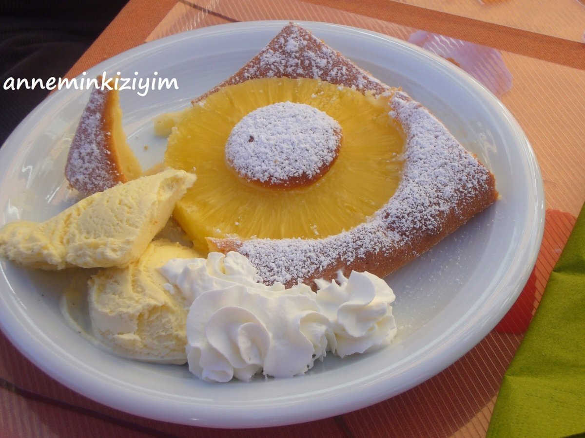 Ananaslı Kek